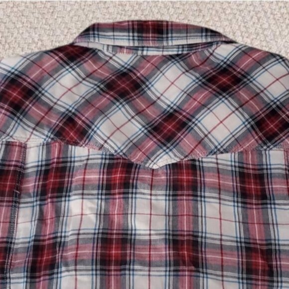 Vintage GAP Country Cowgirl Women's 100% Cotton Cottagecore Ruffled Plaid - Picture 12 of 16